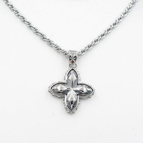 18K Louis Vuitton Flower Studs Necklace